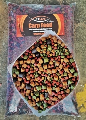 Pellet Karpiowy Mix Standard 2-18 mm Słodki 10kg
