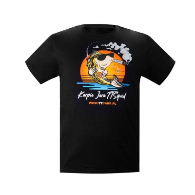 Koszulka TTCarp "Karpie Jara TTSquid" Czarna 3XL