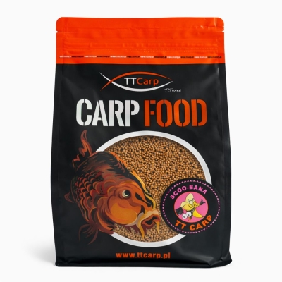 SCOO-BANA - Pellet Karpiowy zanętowy 2mm 1kg